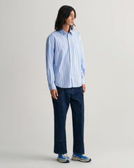 Gant Oversized Striped Poplin Shirt