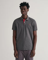 Gant Contrast Pique Polo Shirt