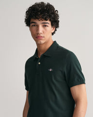 Gant Regular Fit Shield Pique Polo Shirt