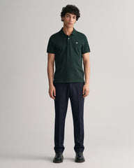 Gant Regular Fit Shield Pique Polo Shirt