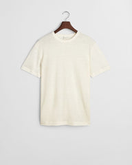 LINEN SS TSHIRT Beige / S