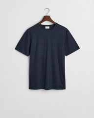 LINEN SS TSHIRT Blue / S
