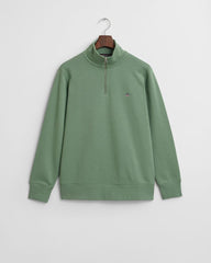 REG SHIELD HALF ZIP SWEAT Green / S