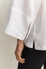 Relaxed Linen Popover Shirt