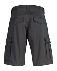 Relaxed Fit Twill Cargo Shorts