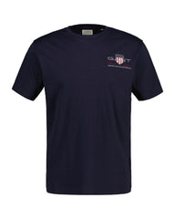 Embroidered Archive Shield T-Shirt S / Evening Blue