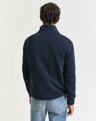 GRAPHIC HALF ZIP Blue / S