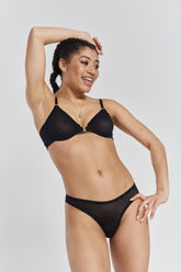 Peachaus Sakura Recycled Tulle Front Close Bra