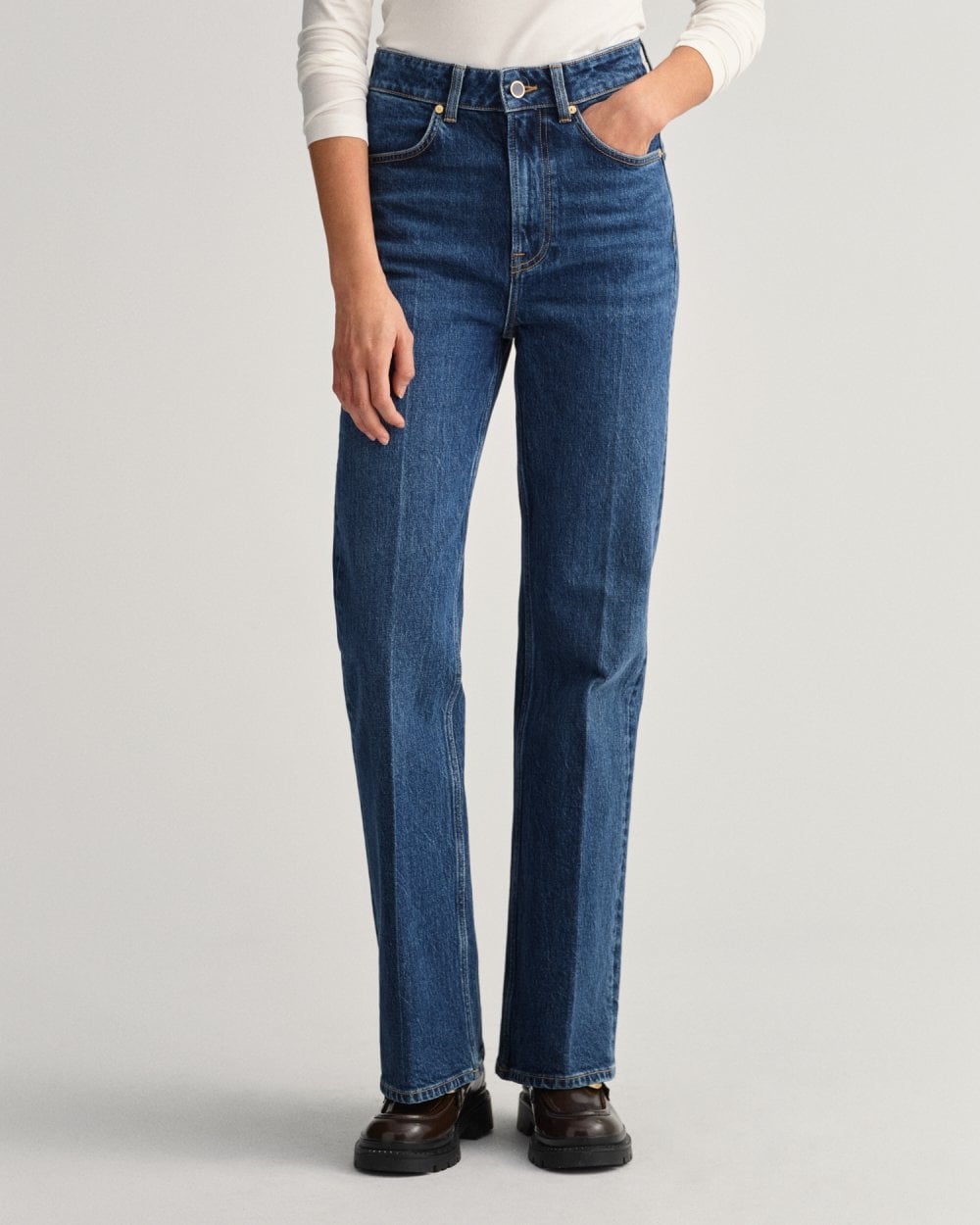 Gant High-Waisted Flare Jeans Gant High-Waisted Flare Jeans