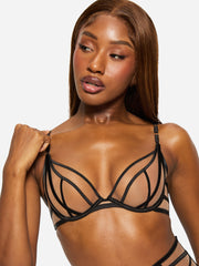 Ann Summers Sheer Desire Non Pad Plunge Bra