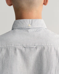 Slim Fit Banker Stripe Classic Oxford Shirt