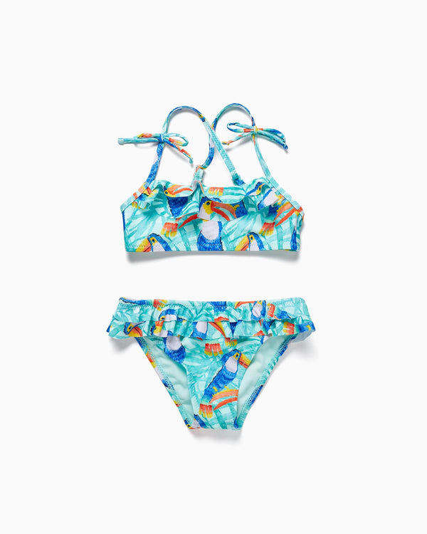 Bikini Uv 80 Protection For Girls 'Toucan'