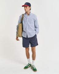 REG SEERSUCKER STRIPE SHIRT Blue / S