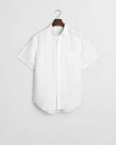 REG LINEN SS SHIRT White / S