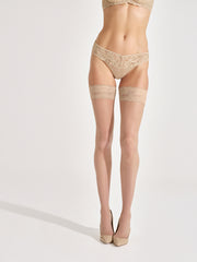 Ann Summers Lace Top Glossy Hold Ups