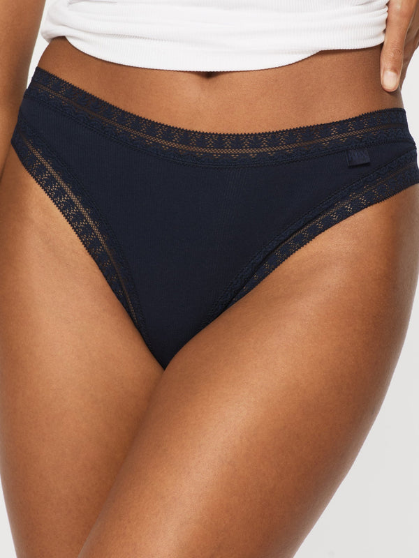 Knickerbox 3 Pack Cotton High Leg Brief