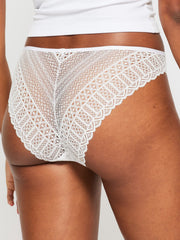 KBX 3 Pack Lace High Leg Brief