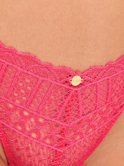 KBX Three Pack Lace Thong