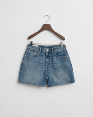 Regular Fit Denim Shorts
