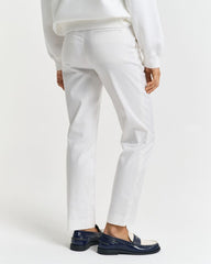 Slim Fit Cigarette Slacks