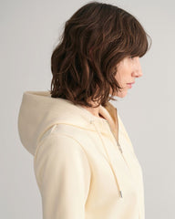 REG TONAL SHIELD ZIP HOODIE Beige / S