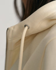 REG TONAL SHIELD ZIP HOODIE Beige / S