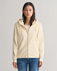 REG TONAL SHIELD ZIP HOODIE Beige / S