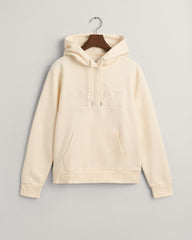 REG TONAL SHIELD HOODIE Beige / S