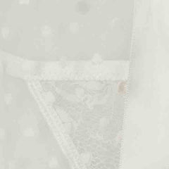 Ann Summers Bon Bon Flocked Heart Babydoll 2 Piece Lingerie Set
