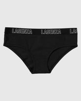 Hipster Panty With Logo in Tuxedo