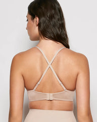 La Senza Strapless Pushup Plunge Bra Nude / 34B