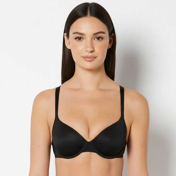 La Senza So Free Perfect Coverage Bra in Tuxedo Black