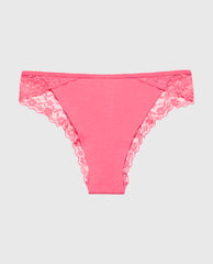 La Senza Cheeky Panty With Lace Trim