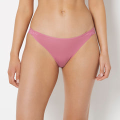 La Senza Cheeky Panty With Lace Trim