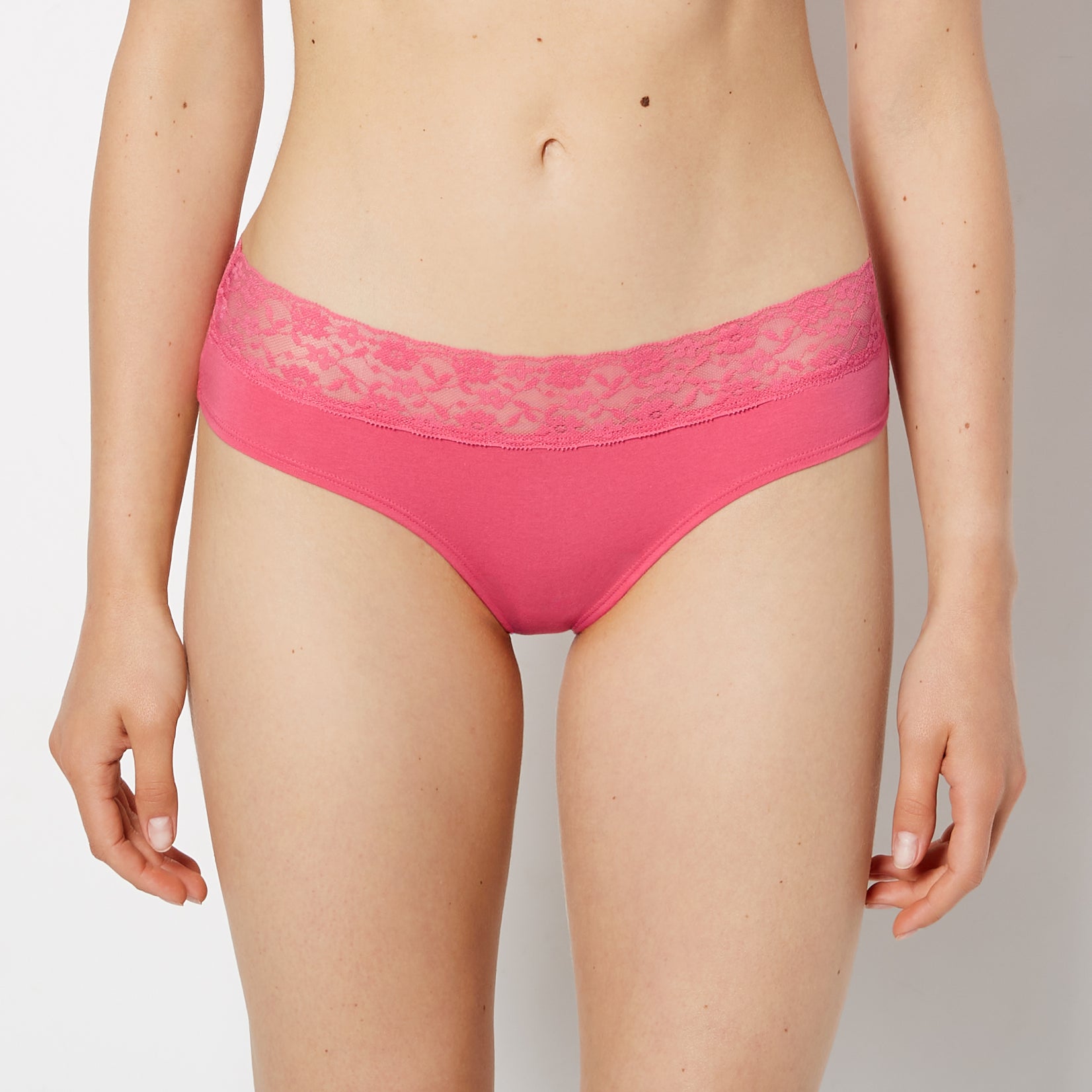 La Senza Hipster Panty With Lace Trim