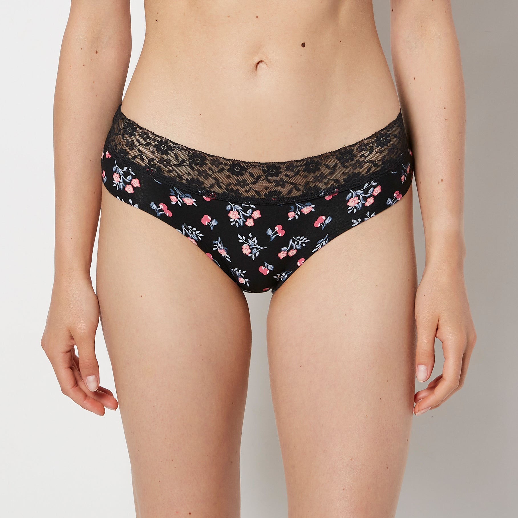 La Senza Hipster Panty With Lace Trim