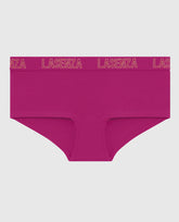 La Senza Essentials Boyshort Lurex Logo Cotton Panties