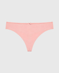 La Senza Ultrasoft Thong Panty with Bow Detail