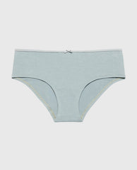 La Senza Ultrasoft Hipster Panty with Bow Detail in Lead