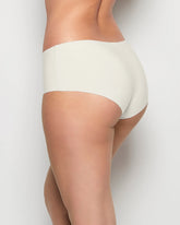La Senza No Show Boyshort Panties In Ivory Microfabric
