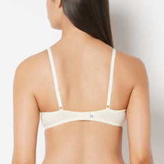 La Senza Lightly Lined Demi Cotton bra