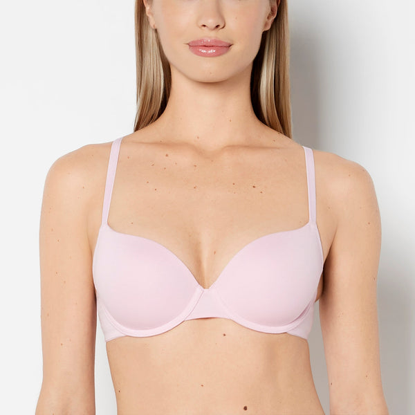 La Senza Lightly Lined Demi Cotton bra in Sweet Dream