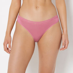 La Senza Ultrasoft Modal Bikini Panty with Lace Trim