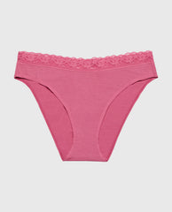 La Senza Ultrasoft Modal Bikini Panty with Lace Trim
