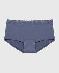 La Senza Ultrasoft Modal Boyshort Panty with Lace Trim