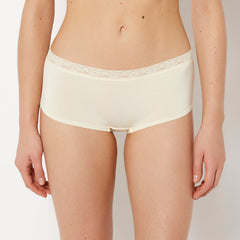 La Senza Ultrasoft Modal Boyshort Panty with Lace Trim