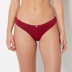 La Senza Ultrasoft Modal Cheeky Thong Panty with Rosette Detail
