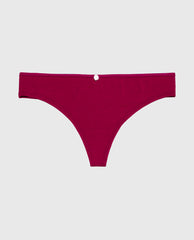 La Senza Ultrasoft Modal Cheeky Thong Panty with Rosette Detail