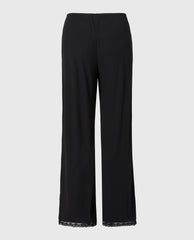 La Senza Casual Sleep Ribbed Pant 2ith Picot Trim