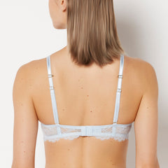 La Senza Push Up Plunge Bra With Afterglow Lace Details